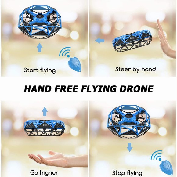 Mini Hand Operated Drone Toy for Kids New in Box - Picture 4 of 6